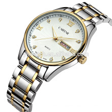 high quality stainless steel quartz watches with setting diamonds